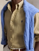 CAMISA LINHO RALPH LAUREN REF. 966294-001