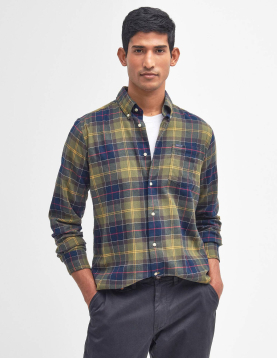 Camisa Barbour Fortrose 100% Algodão ref. MSH4991-52A