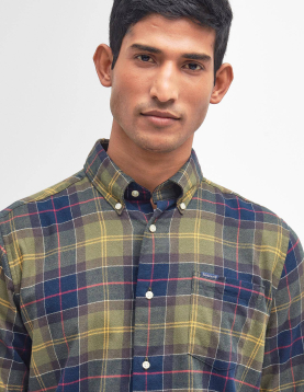 Camisa Barbour Fortrose 100% Algodão ref. MSH4991-52A