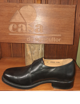 SAPATO HOMEM EM PELE COM FIVELA - CONSTRUÇÃO GOODYEAR WELTED - CASA DO AGRICULTOR PRINCIPE REF. 29030-11