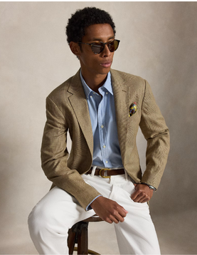 Camisa Oxford Polo Ralph Lauren Custom Fit em Algodão ref. 792041-002
