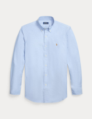 Camisa Oxford Polo Ralph Lauren Custom Fit em Algodão ref. 792041-002