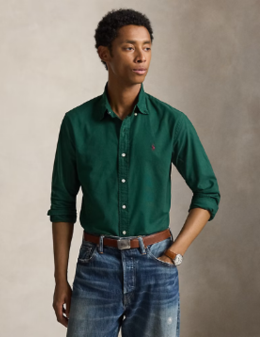 Camisa Oxford Custom Fit Polo Ralph Lauren ref. 805564-518