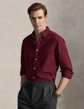 Camisa Oxford Custom Fit Polo Ralph Lauren ref. 805564-526