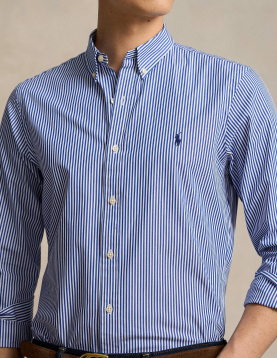 CAMISA POPELINA RISCAS RALPH LAUREN REF. 928255-008/867364-008