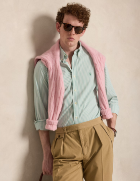 CAMISA RALPH LAUREN POPELINA RISCAS REF. 929346-503