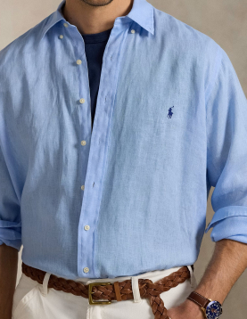 CAMISA LINHO RALPH LAUREN REF 966294-008