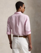 Camisa de Linho às Riscas Polo Ralph Lauren Ref. 982143-500