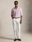 Camisa de Linho às Riscas Polo Ralph Lauren Ref. 982143-500