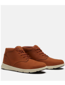 Ténis Mid Parker Street Timberland em Pele Premium ref. A6C7T-EM7