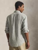 Camisa de Linho às Riscas Polo Ralph Lauren Ref. B15594-001