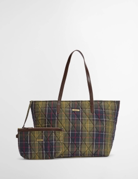 MALA BARBOUR TARTAN CLASSICO WETHERHAM ACOLCHOADA REF. LBA0344-L71