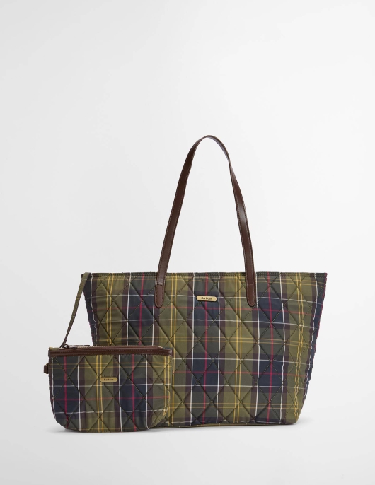 MALA BARBOUR TARTAN CLASSICO WETHERHAM ACOLCHOADA REF. LBA0344-L71