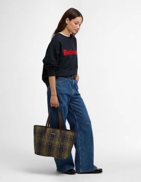 MALA BARBOUR TARTAN CLASSICO WETHERHAM ACOLCHOADA REF. LBA0344-L71