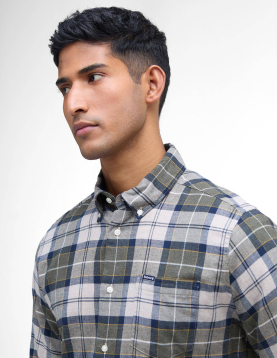 Camisa Barbour Fortrose 100% Algodão Homem ref. MSH4991-N16