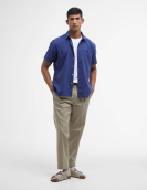CAMISA BARBOUR NELSON MANGA CURTA REF. MSH5093-N32