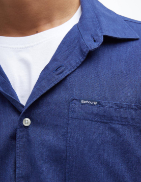 CAMISA BARBOUR NELSON MANGA CURTA REF. MSH5093-N32