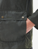 CASACO ENCEBADO BARBOUR SHORT BEDALE WAX MWX2205-L52