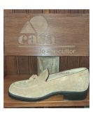SAPATOS PASCOA NOBUK CASTANHOS CLAROS CASA DO AGRICULTOR