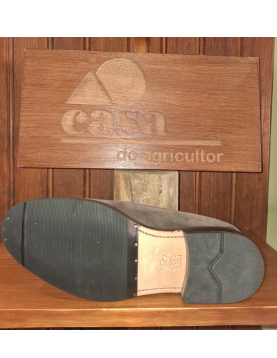 SAPATOS PASCOA NOBUK CASTANHOS CASA DO AGRICULTOR