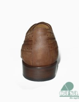 SAPATO RIMINI COURO ESCURO CASA DO AGRICULTOR