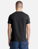 T-shirt Timberland Manga Curta Justa Dunstan River preto ref. YHBUC-001
