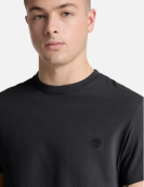 T-shirt Timberland Manga Curta Justa Dunstan River preto ref. YHBUC-001