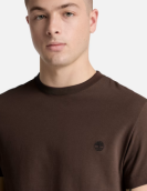 T-shirt Timberland Manga Curta Justa Dunstan River castanho-escuro ref. YHBUC-351