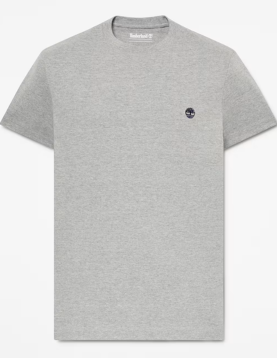 T-shirt Timberland Manga Curta Justa Dunstan River castanho-escuro ref. YHBUC-052