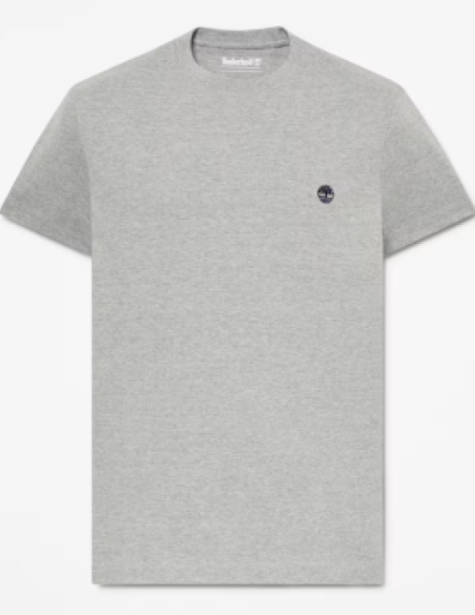 T-shirt Timberland Manga Curta Justa Dunstan River castanho-escuro ref. YHBUC-052
