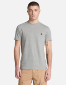 T-shirt Timberland Manga Curta Justa Dunstan River castanho-escuro ref. YHBUC-052